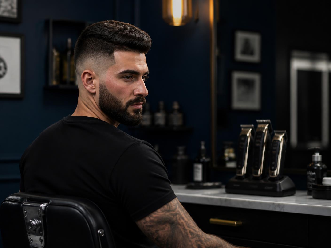 Barber i arbeid